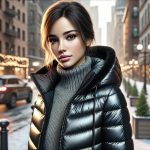 doudoune femme noire